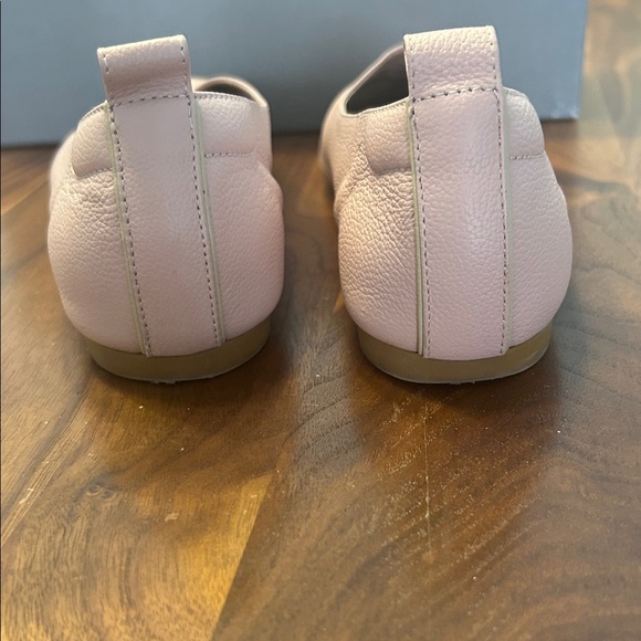 Everlane Pale Pink Leather Ballet Flats - Picture 4 of 6